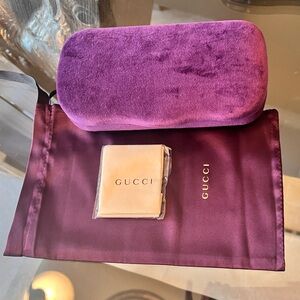 NEW GUCCI sunglass case